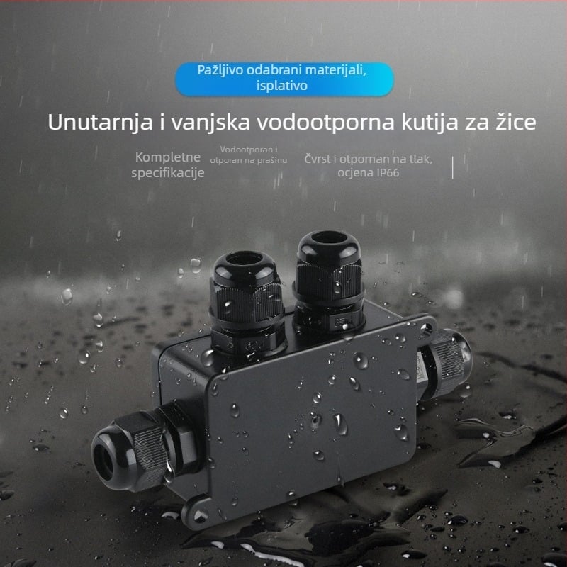 Deenlai vanjska IP68 vodootporna kutija za razvodnike