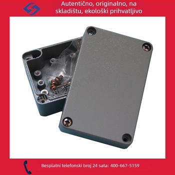LV1106 Lijevano aluminijska zatvorena kutija za spojeve, vodootporna, otporna na udarce, EMI zaštita