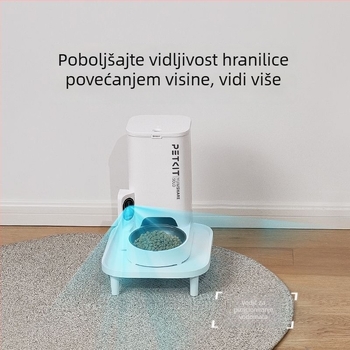 Petkit pametan stalak za podizanje hranjenja mačaka, ABS materijal, kompatibilan sa svim Petkit uređajima za hranjenje (izuzev prve generacije)