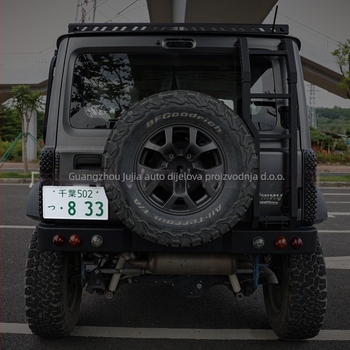 Stražnji okvir za registarsku pločicu za Jimny JB74, aluminijska legura, držač rezervnog kotača
