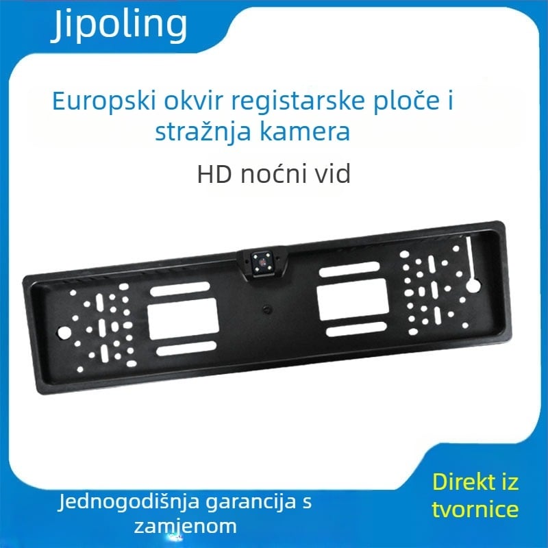 Auto stražnja kamera sa 4 LED diodama, 170° kut gledanja, 720x480 rezolucija, 12V, ogledana slika