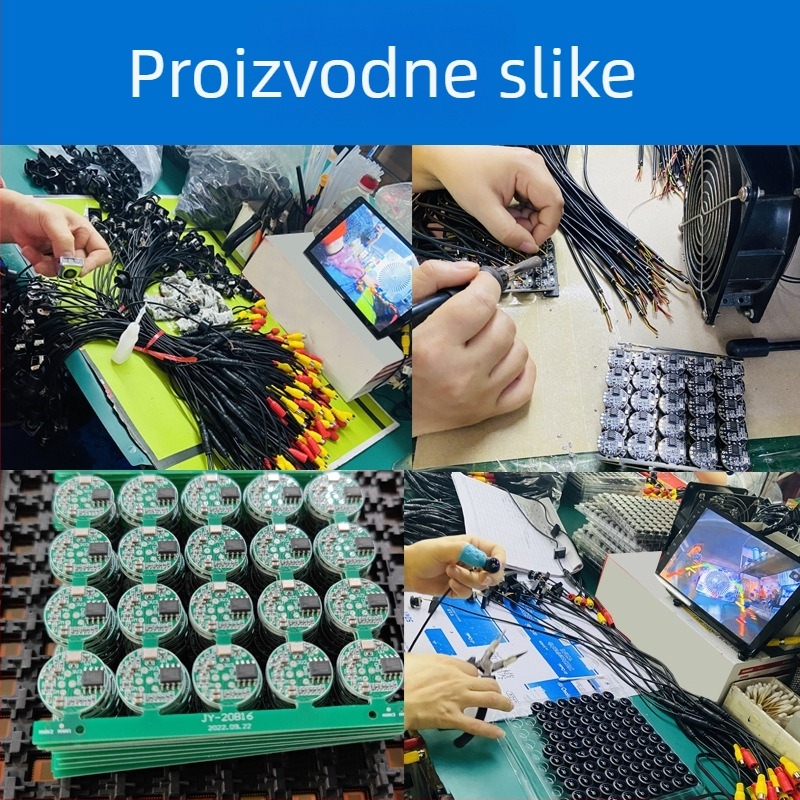 Auto stražnja kamera sa 4 LED diodama, 170° kut gledanja, 720x480 rezolucija, 12V, ogledana slika