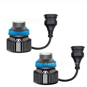 LED svjetla za maglu automobila, 12V, s lećom, kompatibilno s 9006/9005, prednja svjetla magle H8/H11, 6500K, 20W