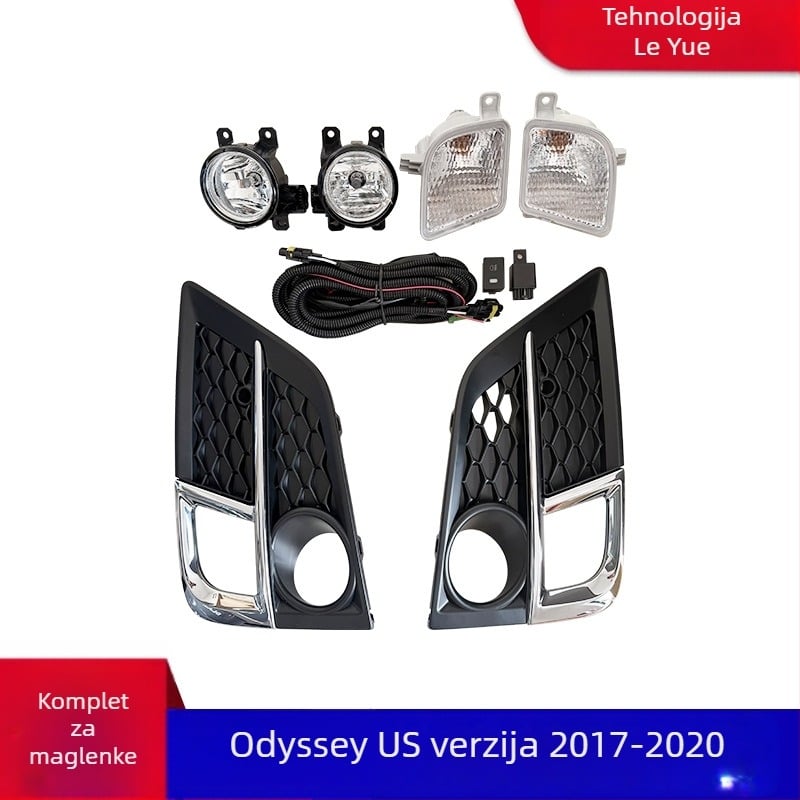 Prednji set svjetala za maglu Honda Odyssey 2017–2020 US verzija (Halogenski) – Leyue Technology