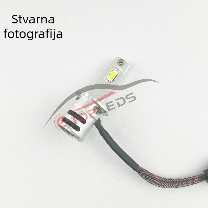 LED H3 automobilska svjetla i svjetlo za maglu, 12V, 27W, 4800 lm, IP68, direktna priključnica, kompatibilno s Toyota, Honda, VW, BMW, Mercedes-Benz, Audi, Ford