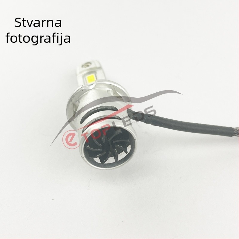 LED H3 automobilska svjetla i svjetlo za maglu, 12V, 27W, 4800 lm, IP68, direktna priključnica, kompatibilno s Toyota, Honda, VW, BMW, Mercedes-Benz, Audi, Ford