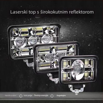 LED reflektor za vozila kamioni i SUV s funkcijama spot i flood, IP68, 100W, 12-80V, 10000 lm, model JGP001-4
