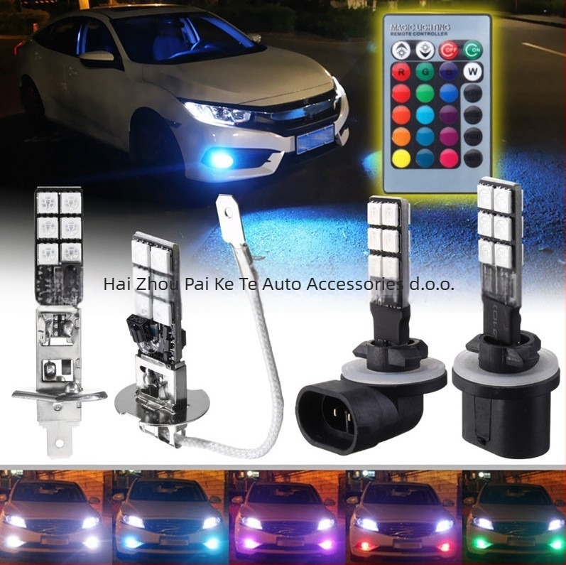 LED svjetlo za maglu, model 880-5050-12LED, 12V, 5050 LED dioda, 6000K, vijek trajanja 50000 sati