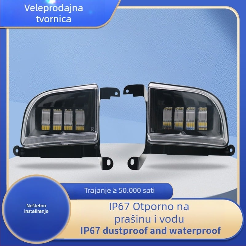 Prednje LED svjetlo za maglu s lećom Buick Excelle Lacetti 03-07, 18W, 12-80V, 6000K