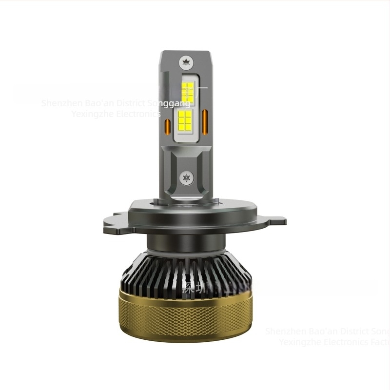 KUAISHEN Mini LED auto svjetla – prednje svjetlo s niskim i visokim snopom, H4, 68W, 9–60V, IP68, 5000–6100 lm, 50 000 h
