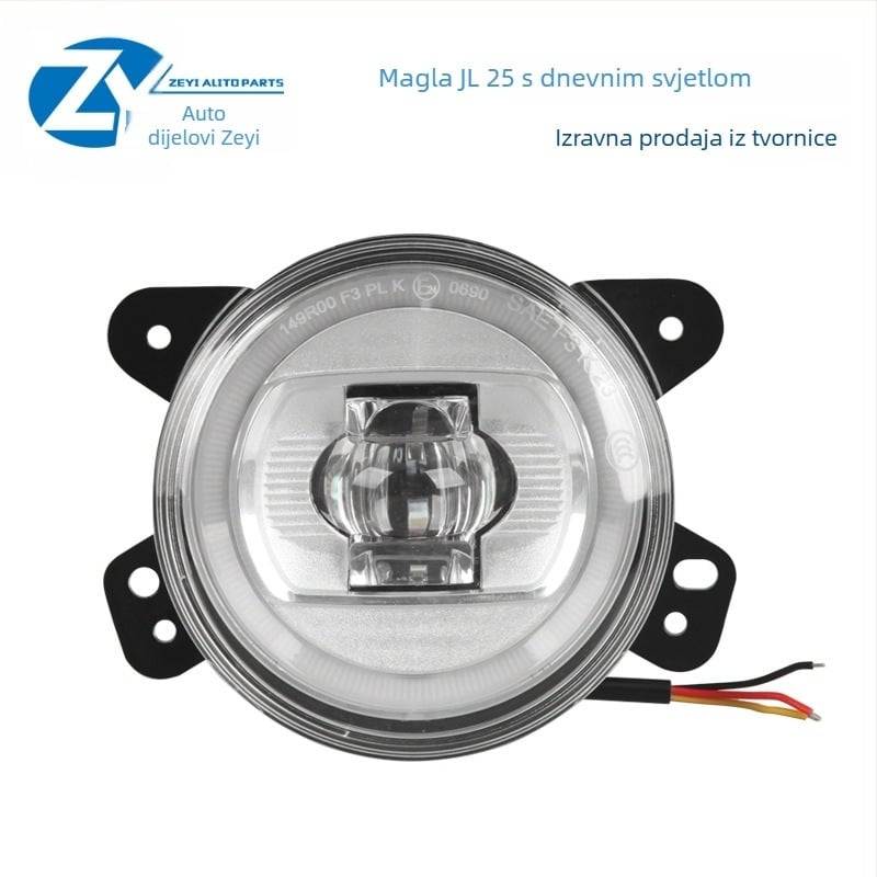 LED prednje maglenke s DRL za Jeep Wrangler JL/JT (12V, 12W) Model 68667441AA