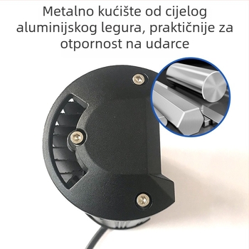 LED traka za branik off-road vozila, 9-24V, kućište od aluminijske legure, vodootporno i otporno na prašinu, 1890 lm
