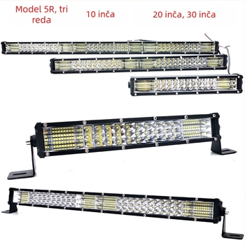 LED svjetlo za krov terenskog vozila – model 5R-78-Combo, 156W, 5400LM, 10-35V DC
