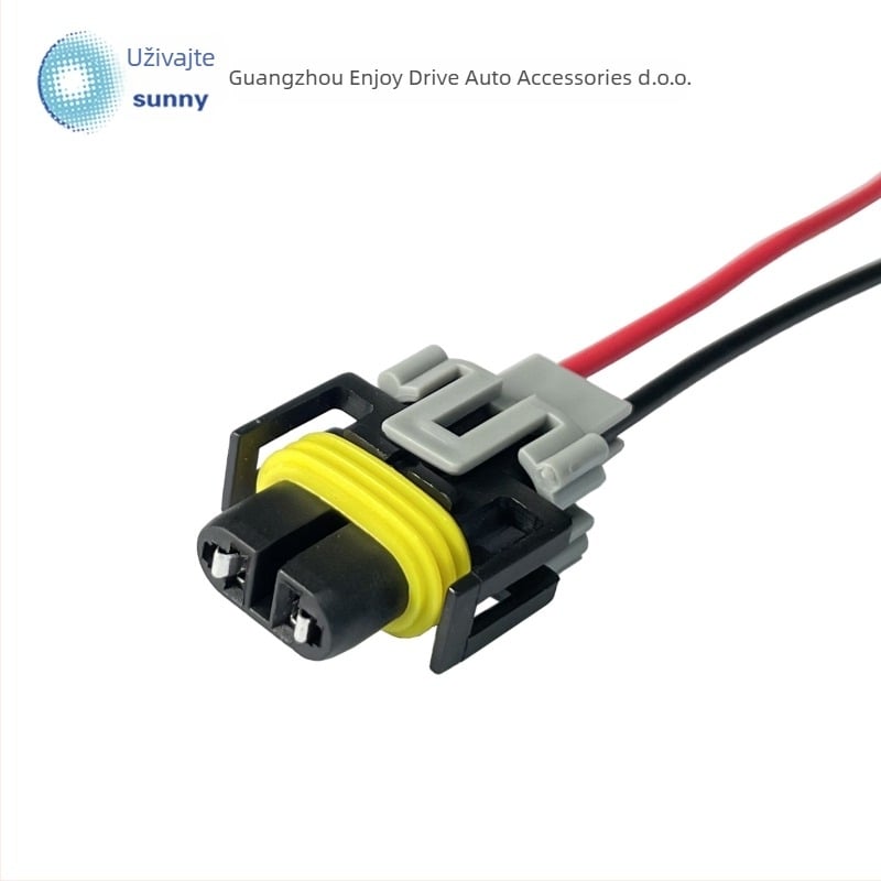 Ženski konektor za automobilsku svjetla i maglenke s klipom, kompatibilan s 880/881/H8/H11, linija testa starenja