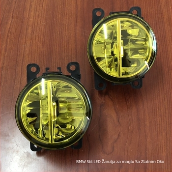 LED svjetla za maglu | Model YCL-774S | Materijal: aluminijska legura + PC | Prikladno za Mitsubishi, Honda, Nissan, Toyota; Kompatibilno s Ford, Citroën, Renault, Suzuki