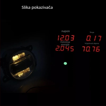 LED svjetlo za maglu za Suzuki Jimny JB64/JB74, model CL1162-B, 30W, DC12-24V, 2300 lm, 6000K