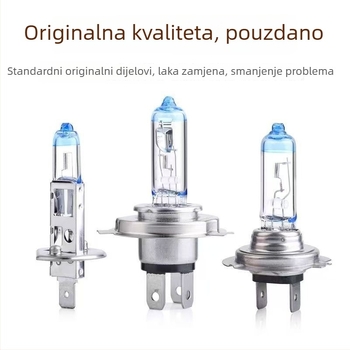 Automobilske halogenske svjetla H1/H3/H4/H7, 50-100W, 12V, kvarcno staklo i metal