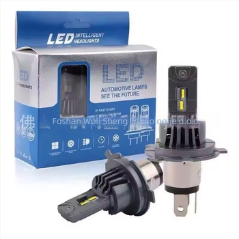 LED automobilska žarulja H4, 35W, 12V, 2800LM, IP67, aluminijsko kućište s ventilatorom za hlađenje, univerzalna kompatibilnost