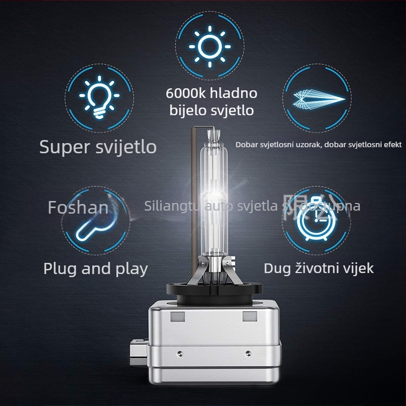 Automobilske HID Xenon žarulje D1S D2S D3S D4S D5S D8S, 35W, 12V, 8000 lm