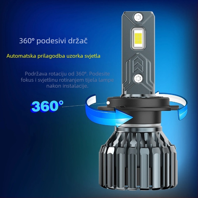 A8 LED auto prednje svjetlo, 48W, 12V/24V, LED izvor svjetla, visoka svjetlina