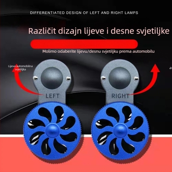 LED prednja žarulja za Highlandera (H11/H8/H9/9005) - 55W, 6500LM, CANBUS dekodiranje