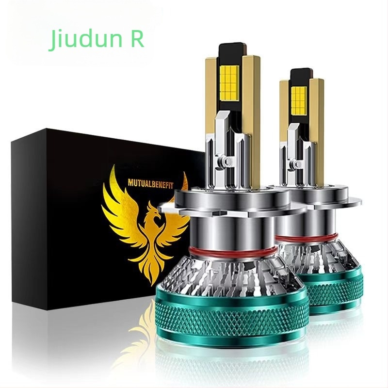 Jiudun J6 LED auto far za kratki i dugi snop, kompatibilan s H13, 9004, H16, D2H; 70W; 12-84V; 14000 lm; IP68; 50000 h