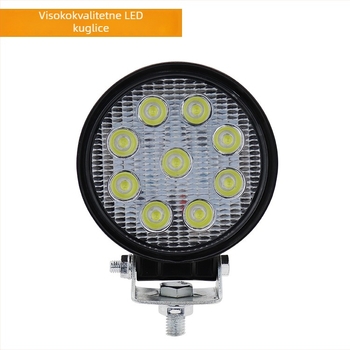 ZX-27WF LED radna svjetiljka za teške strojeve – 27W, 24V/12V, vijek trajanja 10000h