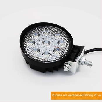 ZX-27WF LED radna svjetiljka za teške strojeve – 27W, 24V/12V, vijek trajanja 10000h
