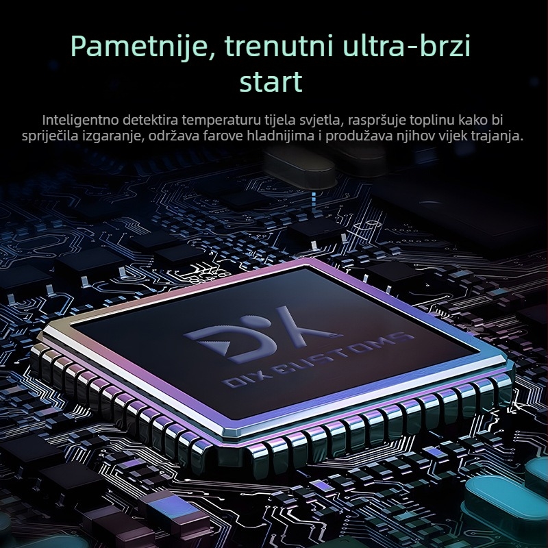 T8S LED prednje svjetlo s lećom, 24V, 25W/38W, 25000 lm, IP65