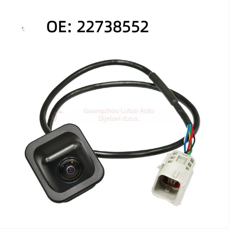 Zadnja kamera za Cadillac XTS 2013–2019 – 12V, okretna, rezolucija 480×600, model 22738552/23388750