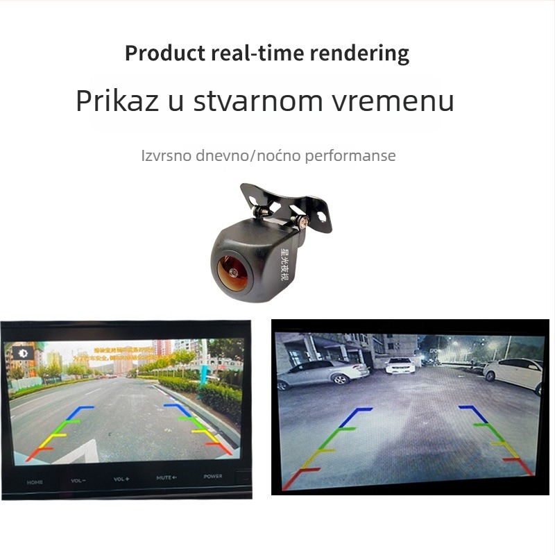 CCD-845C kamera za stražnji pogled automobila, 12V, 360° podesivo, rezolucija 480x1080, AV/CVBS video signal