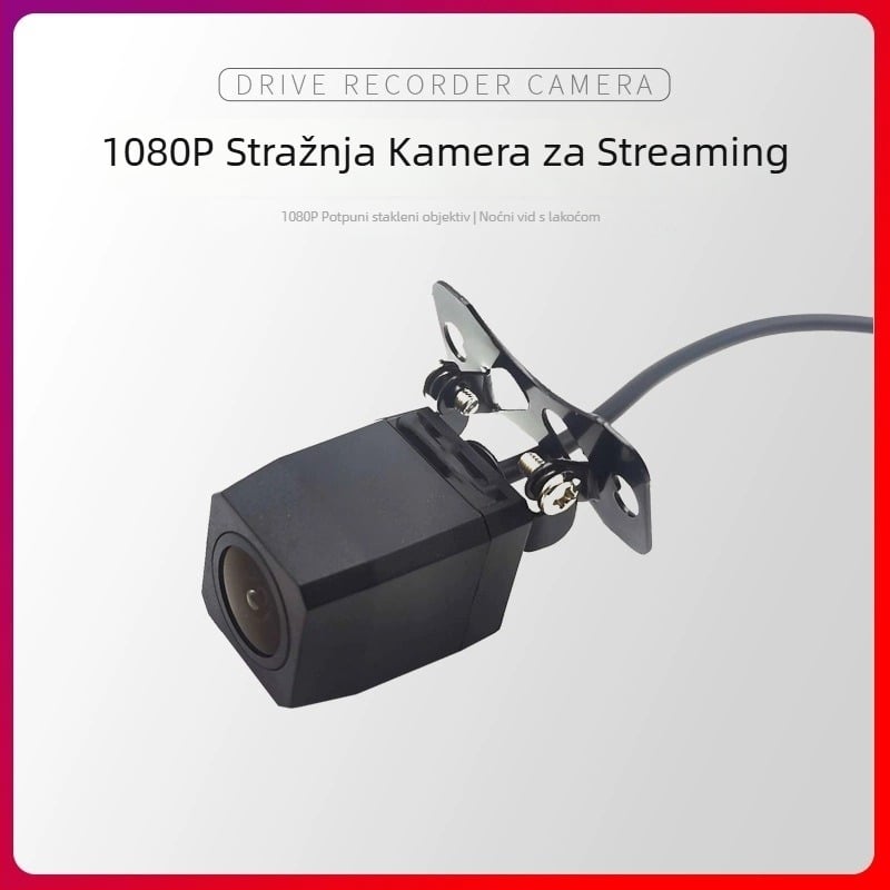 Auto dash cam s stražnjom kamerom 5060J – AHD, 1080P, 12V, 140°, noćni vid