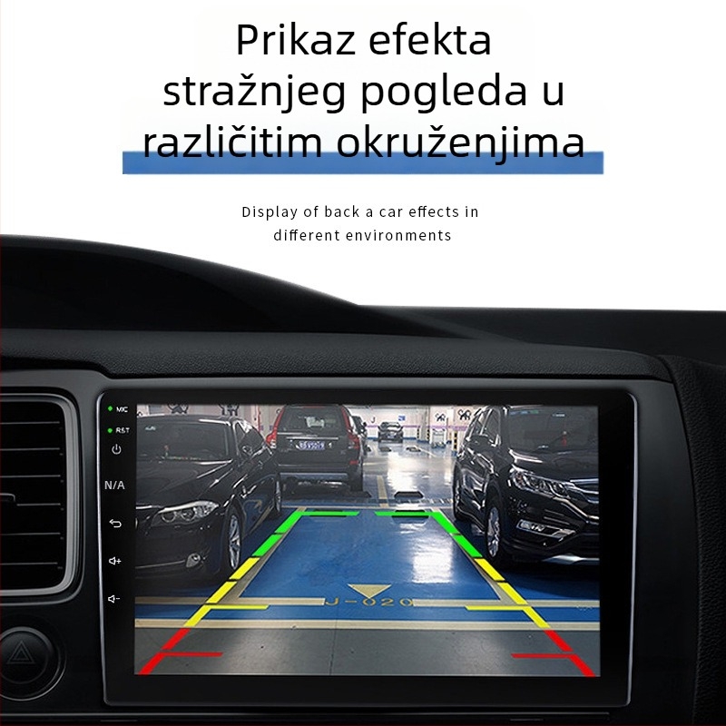 Nissan Navara NP300 D23 (2015-2018) stražnja kamera s ručkom poklopca prtljažnika — HD CCD noćni vid, 170° kut gledanja, 720P