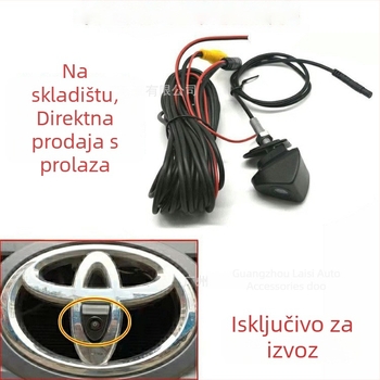 Toyota kamera za prednji pogled s CCD HD noćnim vidom, rezolucija 720x480, kut gledanja 170°, napajanje 12V