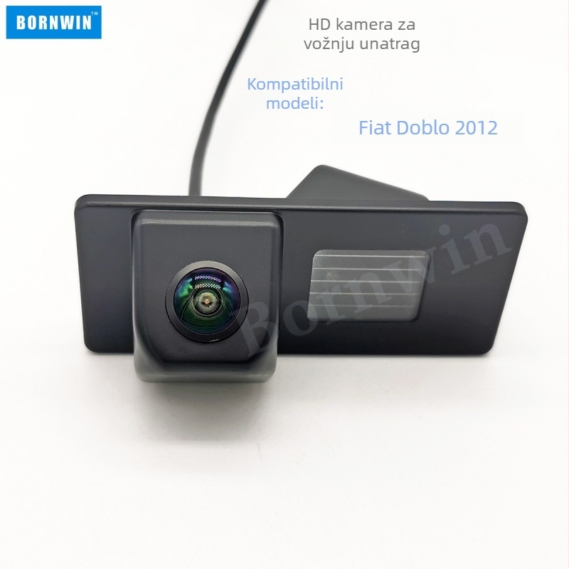 HD kamera za vozila za parkiranje za 12 modela Fiat Feiyue — vodootporna, 170° kut gledanja, 1080p rezolucija, napajanje 12V, CVBS/AHD RCA sučelje