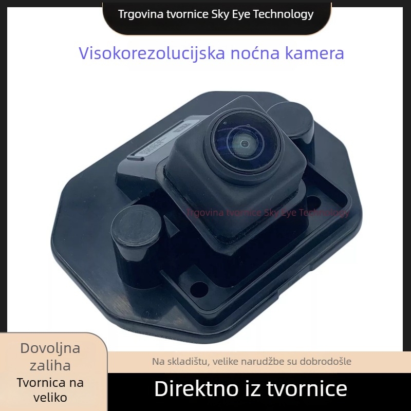 Nissan stražnja kamera za vožnju unatrag, model 28442-6ra0b, rezolucija 480x600, 12V, 6W, podesiv kut