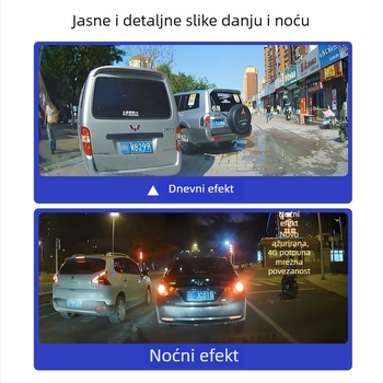 4G bežična kamera 4MP za auto/karavan (RV), sa utorom za karticu, infracrveno noćno gledanje, vodootporna