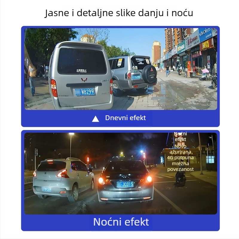 4G bežična kamera 4MP za auto/karavan (RV), sa utorom za karticu, infracrveno noćno gledanje, vodootporna