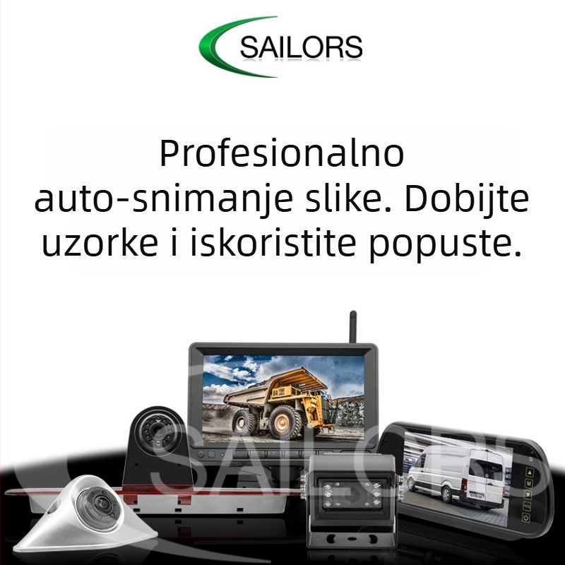 Kućište kamere stražnjeg svjetla za Mercedes-Benz Sprinter, Sl919 kućište, plastično, prilagodljivo, otporno na udarce.