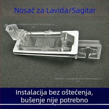 VW Sagitar držač kamere za vožnju unatrag sa svjetlom za registarsku pločicu i produženim kućištem za Passat