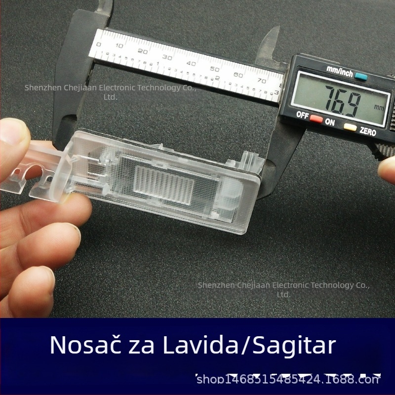 VW Sagitar držač kamere za vožnju unatrag sa svjetlom za registarsku pločicu i produženim kućištem za Passat