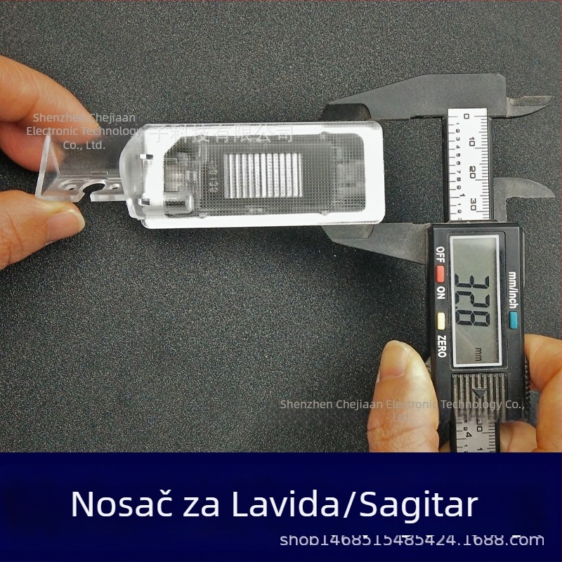 VW Sagitar držač kamere za vožnju unatrag sa svjetlom za registarsku pločicu i produženim kućištem za Passat