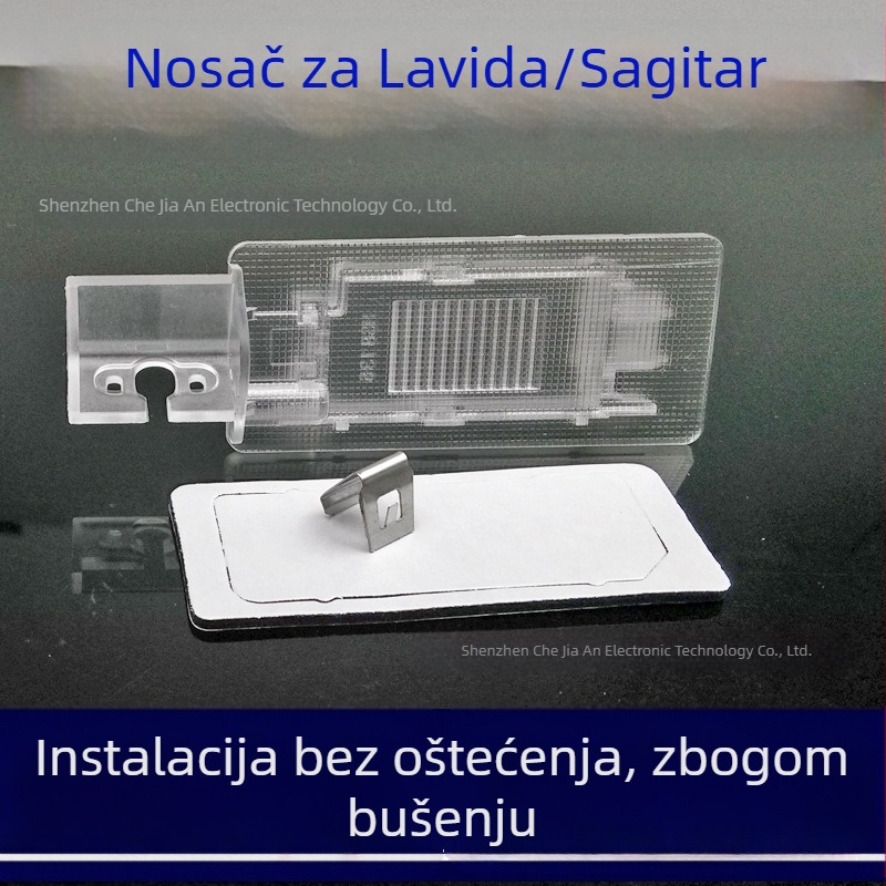 VW Sagitar držač kamere za vožnju unatrag sa svjetlom za registarsku pločicu i produženim kućištem za Passat