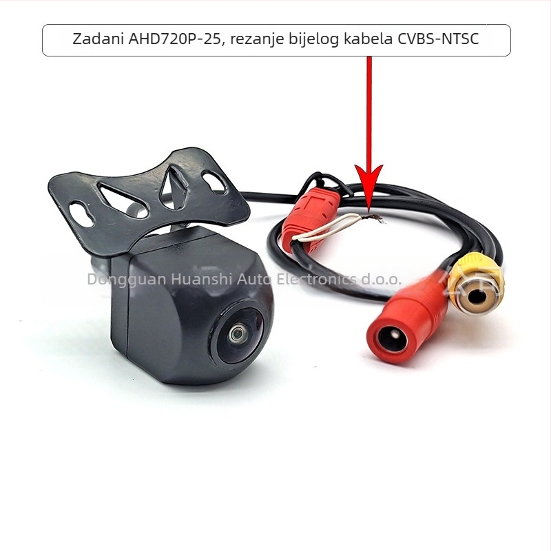 AHD/CCD dvostruka automobilna kamera za vožnju unazad, 160° horizontalni kut, 1280x720 rezolucije, 12V napajanje, model AHD/CCD-6G