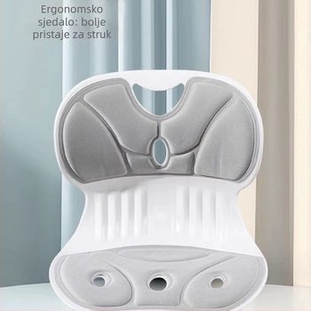Ergonomska lumbalna podrška za sjedenje – PP materijal, minimalistički stil, za ured, jesen 2025