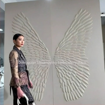 Pozadinska zidna ploča od umjetne kože, jednostavan moderni stil, pejzažni uzorak, prilagodljivo, Gold Balance