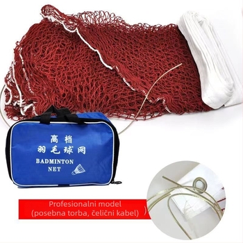 Prijenosna badminton mreža za unutarnju i vanjsku upotrebu, kućni standard, za treninge i natjecanja
