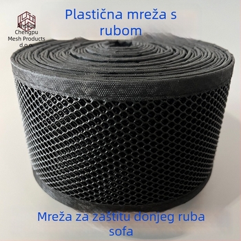 Mreža za zaštitu rubova namještaja za mačke, dekorativna plastična mreža, ravna mreža za blokiranje donjeg ruba