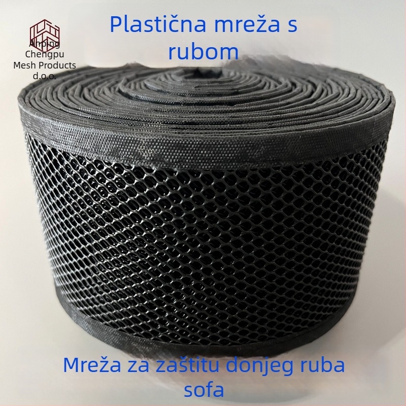 Mreža za zaštitu rubova namještaja za mačke, dekorativna plastična mreža, ravna mreža za blokiranje donjeg ruba