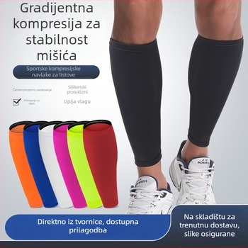 Unisex zaštitnici potkoljenice za vanjske sportove — prozračni elastični manšetni štitnici za košarku, nogomet i trčanje